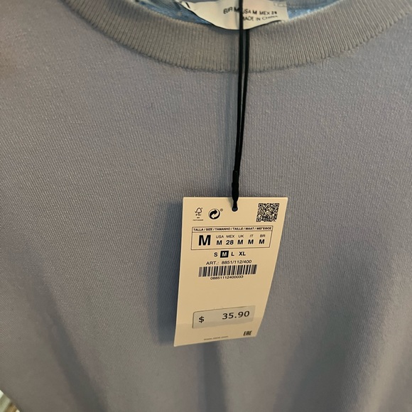 Lavender Short Sleeve Knit - Picture 3 of 3